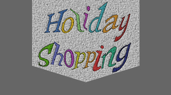 Preview of Holiday Shopping Webquest