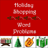 Holiday Shopping Word Problems