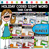 Holiday Sight Word Write the Room 1st Grade Sight Word Gam