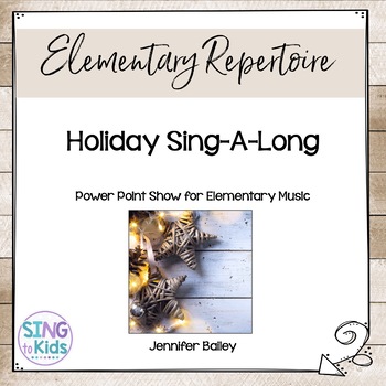 Preview of Holiday Sing-A-Long (Editable)