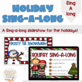 Holiday Sing-a-long Google Slides Presentation #decemberdo