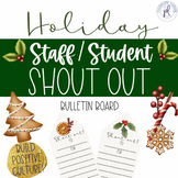 Holiday Staff or Student Shout Out Tags
