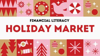 Preview of Holiday Store PBL - financial literacy