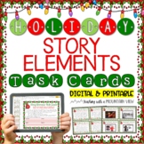 Holiday Story Elements Task Cards {Christmas & Winter}