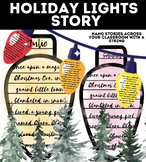 Holiday String of Story Lights Writing | Classroom Writing