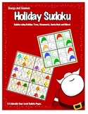 Holiday Sudoku Christmas Activity Pages