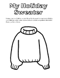 Holiday Sweater Design Activity | NO PREP | Winter Break A