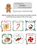 Holiday Synonyms Worksheets