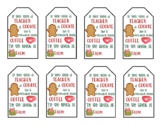 Holiday Teacher Gift Tags for Coffee or Cocoa