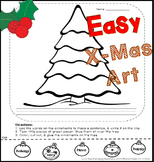 Holiday Tear Art Activity Kindergarten and 1st Grade NO PR