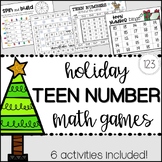 Holiday Teen Number Math Games