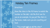 Holiday Ten Frame