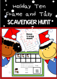 Holiday Ten Frame and Tally Scavenger Hunt