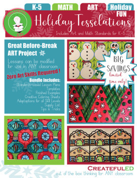 Preview of Holiday Tessellation Bundle