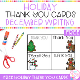Christmas or Winter Holiday Cards | FREE Thank you Cards |