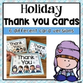 Holiday Thank You Cards | Christmas Gift Thank You Notes f