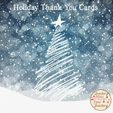Holiday Thank You Cards - From Teacher to Student