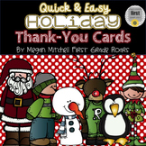 Holiday Thank You Cards...Quick and Easy
