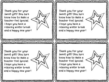 Holiday Thank You Notes by The Busy Class | Teachers Pay ...