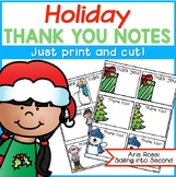 Holiday Thank You Notes