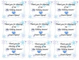 Holiday Thank You Notes