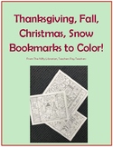 Holiday (Thanksgiving, Fall, Christmas, Winter) Printable 