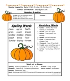 Holiday Themed Editable Weekly Newsletters (Google Classroom)