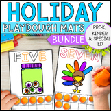 Holiday Playdough Mats - Special Education Centers - Playd