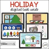 Holiday Themed Preschool Boom Cards™ for Distance Learning