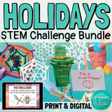 Holiday Themed STEM Challenge Science Lab Activities Bundl