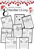 Holiday Themed Sensory Systems Handwriting Sheets