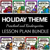 Holiday Themes Preschool Lesson Plan Bundle