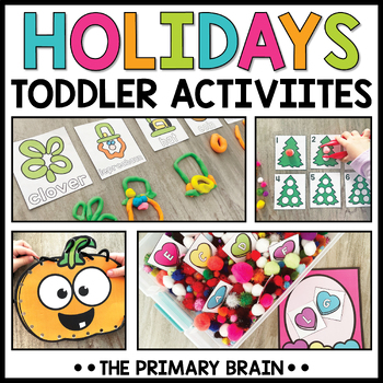 Preview of Holiday Toddler Activities | Preschool Curriculum and Lesson Plans Tot School