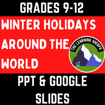 Preview of Holiday Traditions Around the World ELA Winter Holidays and Traditions Lesson