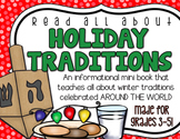 Holiday Traditions Mini Book for BIG KIDS