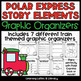 Holiday Train Story Elements Graphic Organizers December R