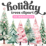 Holiday Trees Clipart | Holiday Transparent PNG Files