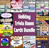 Holiday Trivia Bundle Boom Cards