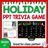 Holiday Trivia Game -- Christmas Party Games
