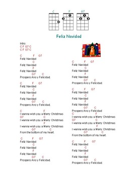Holiday Ukulele Songs Beginner by Classroom | TPT