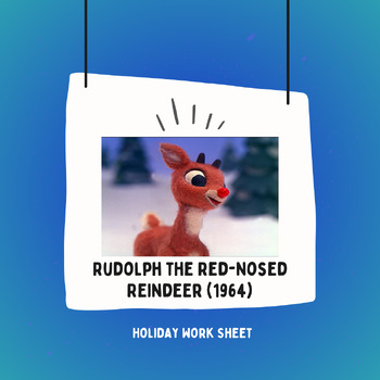Preview of Holiday Video Sheet - Rudolph the Red-Nosed Reindeer (1964)