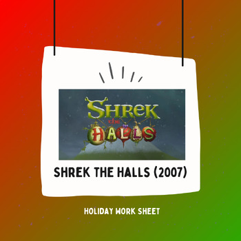 Preview of Holiday Video Sheet - Shrek the Halls (2007)
