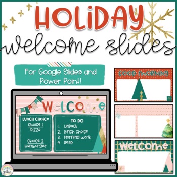 Preview of Holiday Welcome Slides