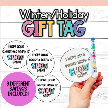 Fun Holiday Gift Tags – El's Cards