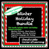 Holiday/Winter Themed Literacy Bundle - Figurative Languag