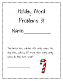 Holiday Word Problems