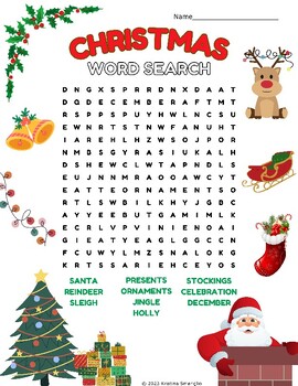 Holiday Word Search Bundle: Expand Vocabulary Through Fun & Engaging ...