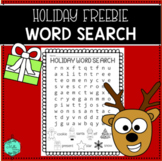 Holiday Word Search FREEBIE