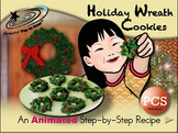 Holiday Wreath Cookies - Animated Step-by-Step Recipe - PCS