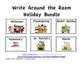 Holiday Write Around the Room Bundle